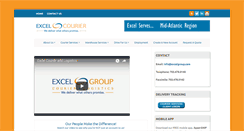 Desktop Screenshot of excelcourier.com